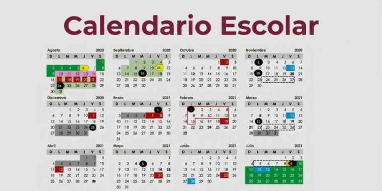Presenta SEP calendario escolar 2020-2021