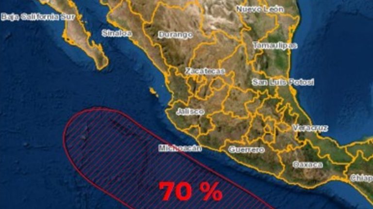 El 5 días el Pacífico podría tener un nuevo ciclón