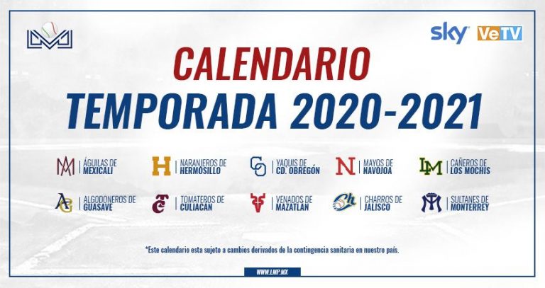 Anuncia LMP calendario para temporada 2020-2021