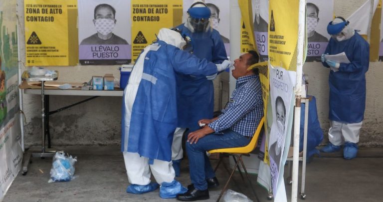 Rebasa México 579 mil casos de coronavirus