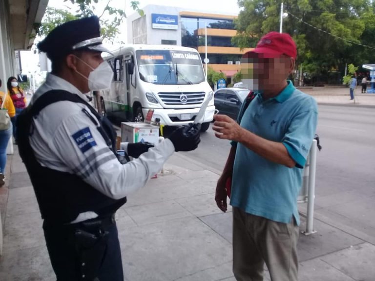 Suma Culiacán dos arrestos por no uso de cubreboca