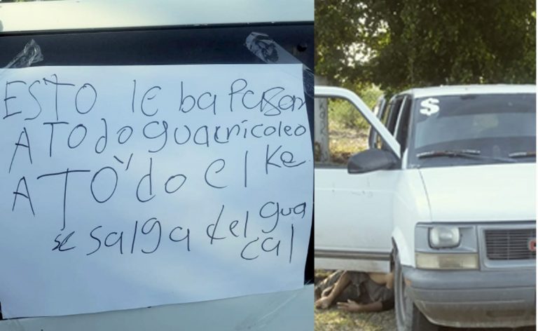 Asesinan a dos presuntos huachicoleros