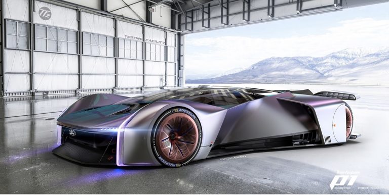 Diseñan este auto que vivirá en videojuegos y tendrá un modelo real