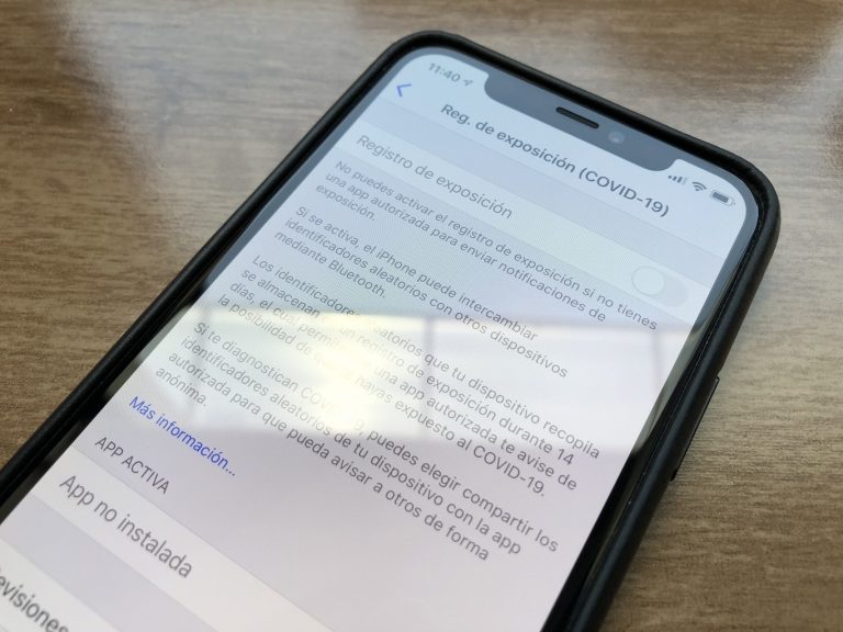 Los iPhone y Android avisarán si estuvimos cerca de alguien con COVID