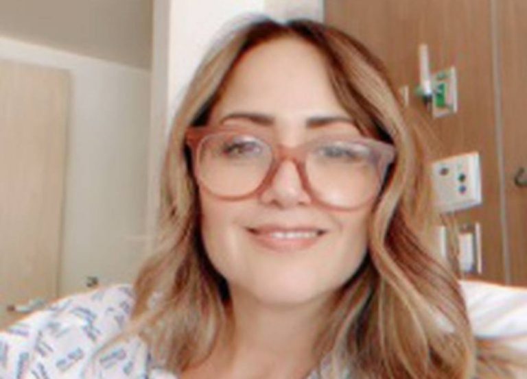 Gracias a Dios no está tan mal: Andrea Legarreta por neumonía