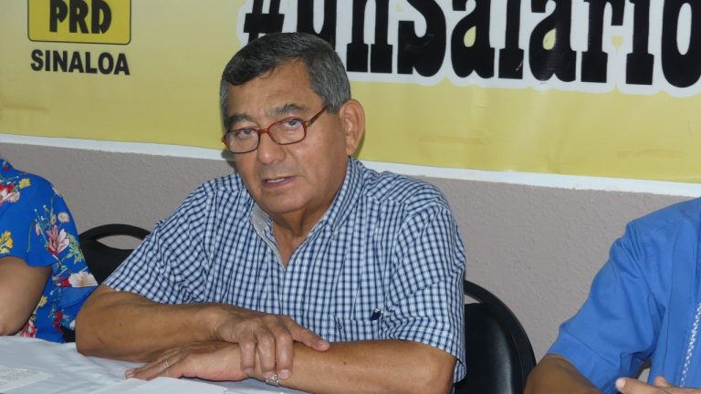 Internan al dirigente del PRD Sinaloa por COVID-19