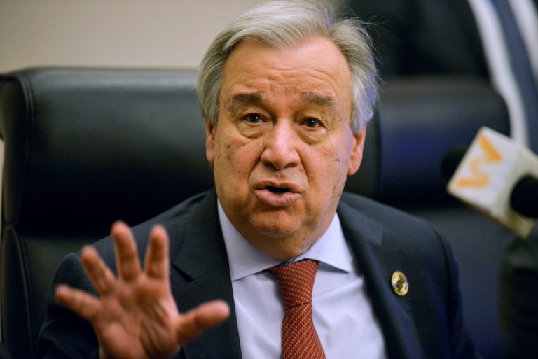 Guterres: ante el calentamiento global o ‘nos unimos o estamos perdidos’