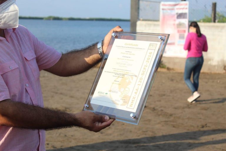 Ahora Las Águilas (Altata) es Playa Limpia Sustentable
