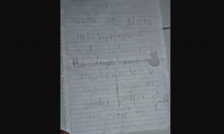 Abandonan un bebé en una caja de pizza en Zacatecas