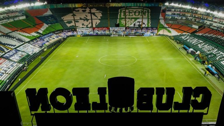 Estadio León, desalojado