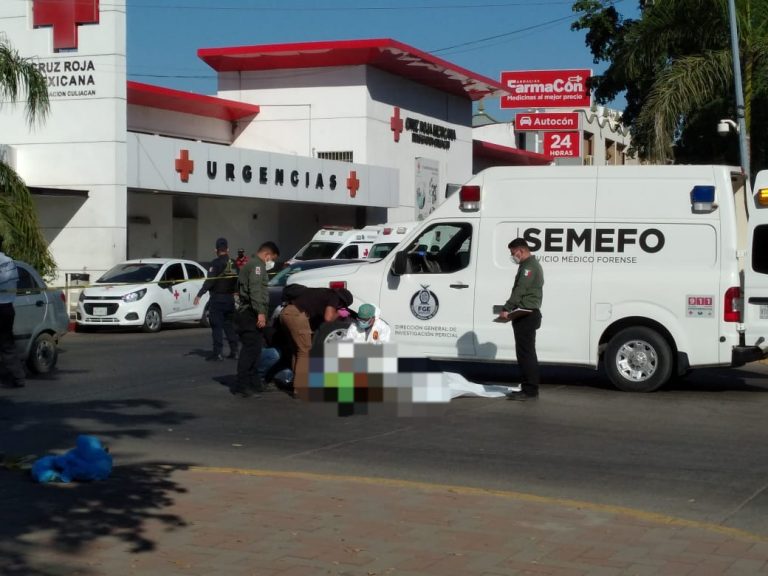 Mata camión urbano a mujer frente a Cruz Roja