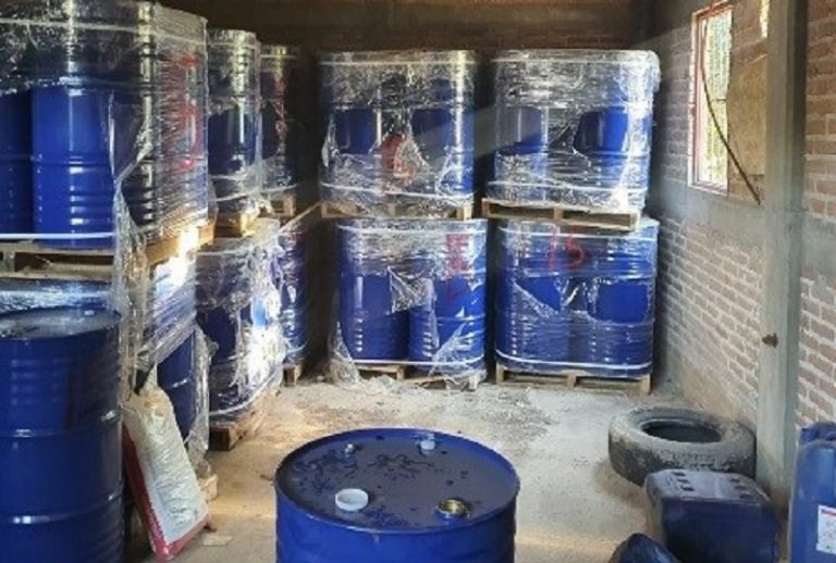 Asegura FGR más de 3 toneladas de metanfetamina en Cosalá