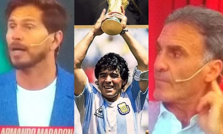 Así dieron en vivo en la TV argentina la noticia de la muerte de Maradona