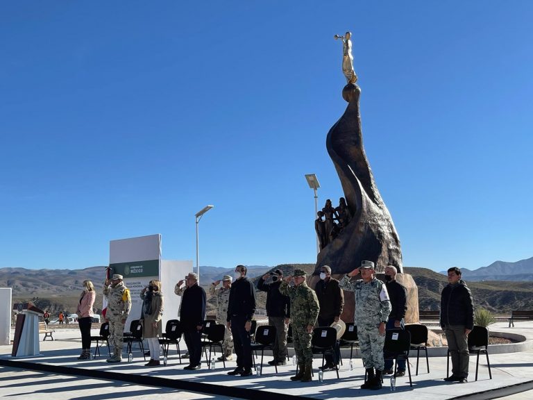 Honran con memorial a víctimas de masacre en Bavispe