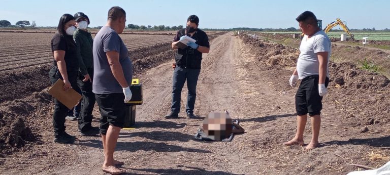 Lo reportan muerto en canal de Laguna de Batauto, Navolato