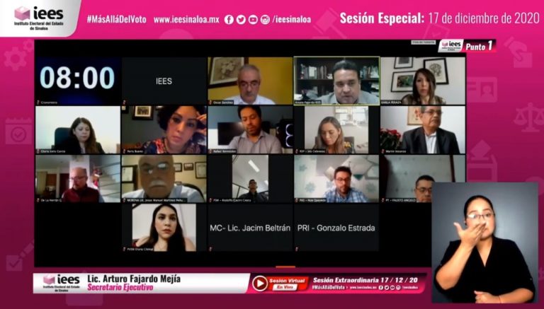 Da IEES ‘banderazo’ formal al proceso electoral 2021