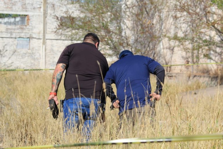 Localizan restos óseos en predio contiguo a primaria