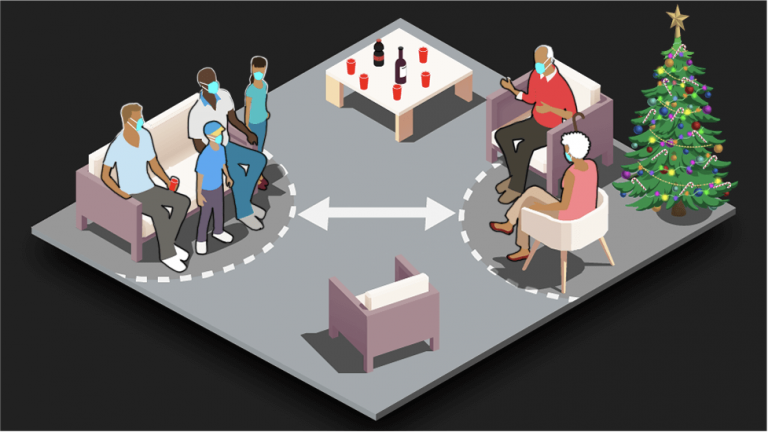Cómo minimizar el riesgo de infección durante estas fiestas