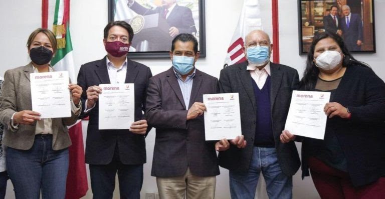 Morena y Unidos por un mejor país firman convenio para ir juntos en elecciones de 2021