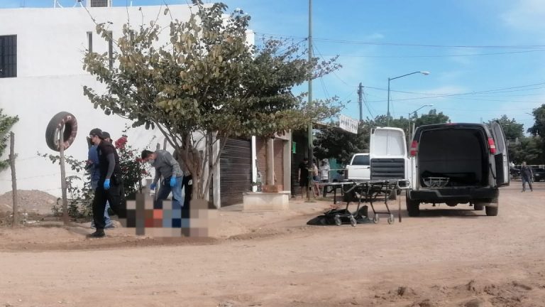 Estaba muerto con ‘torniquete’; a unos metros una tabla