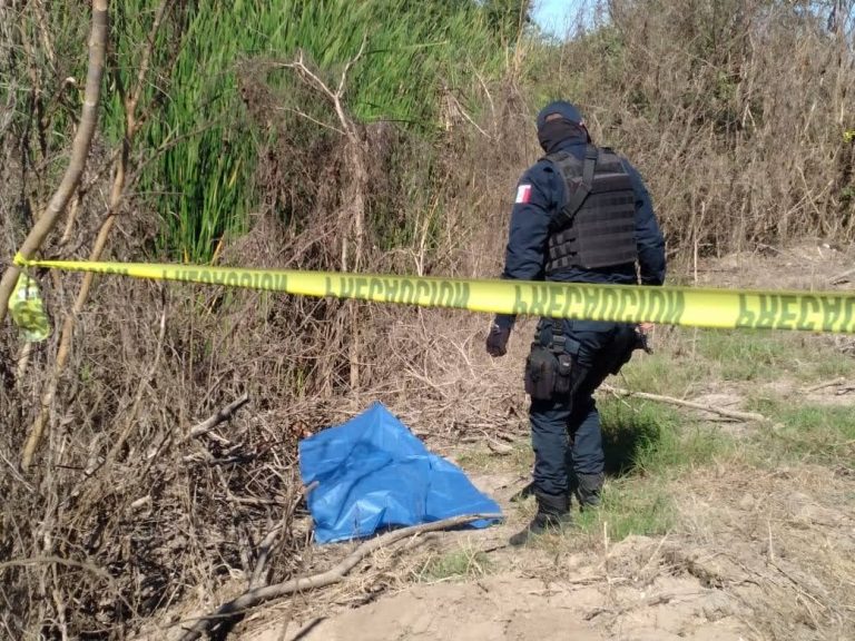 Encuentran muerto a joven en un dren de La Bandera, Navolato