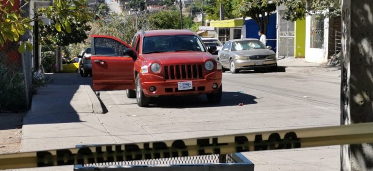 Lo ejecutan en la colonia Los Huizaches