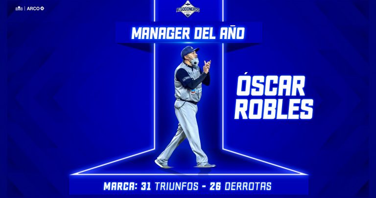 Es Óscar Robles el Mánager del Año en la LMP