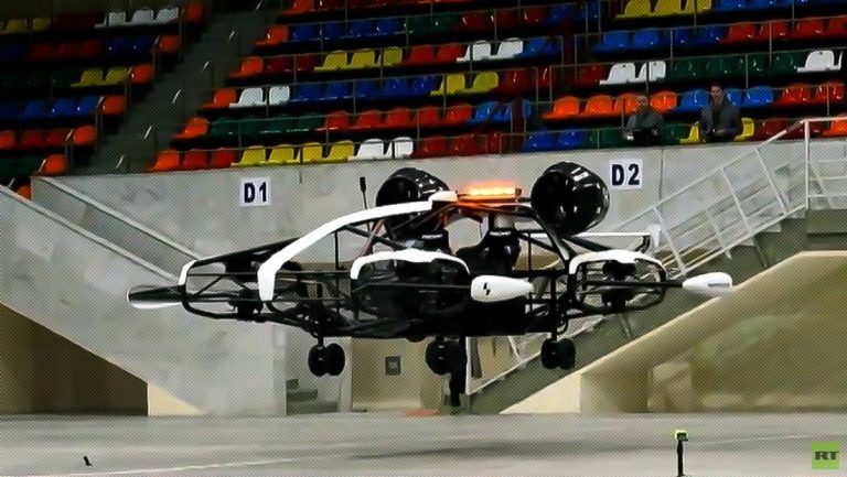 Ponen a prueba en Rusia taxi aéreo autónomo