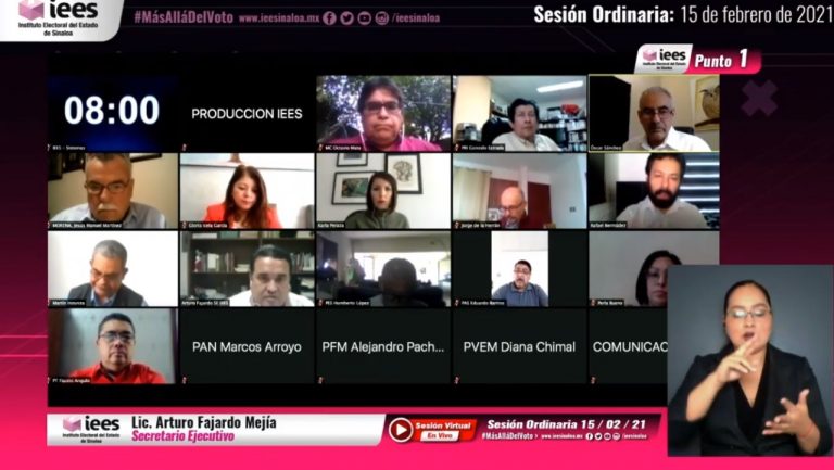 Avalan sesiones virtuales de consejos distritales y municipales