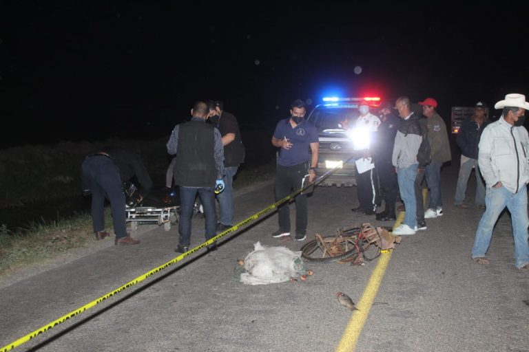 Muere atropellado vecino de Aguapepito, Navolato