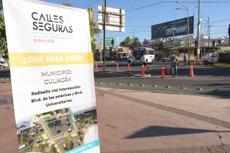 Rediseñan cruce en Universitarios y Américas