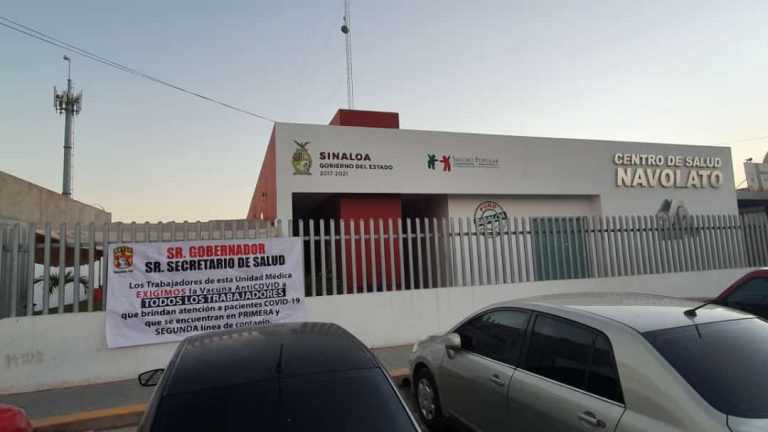 Protestan hospitales y Centros de Salud en Navolato