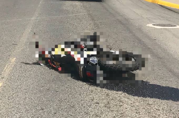 Muere motociclista tras choque