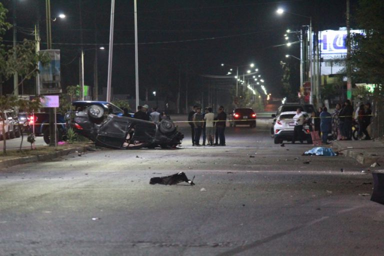 Deja un muerto y 4 heridos accidente en el bulevar Madero
