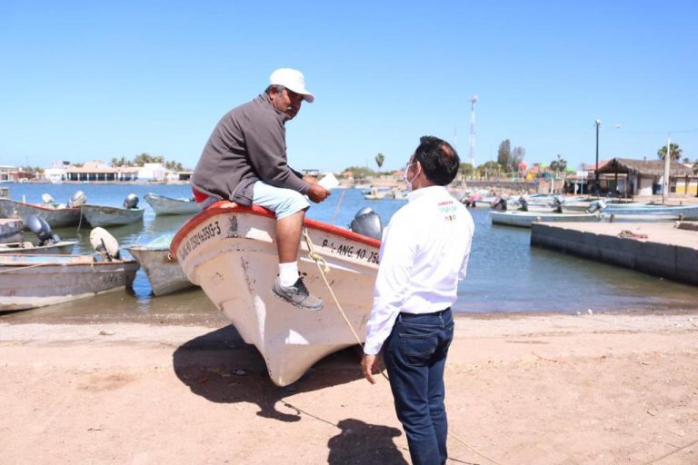 Regresarán apoyos para el sector pesquero: Víctor Godoy