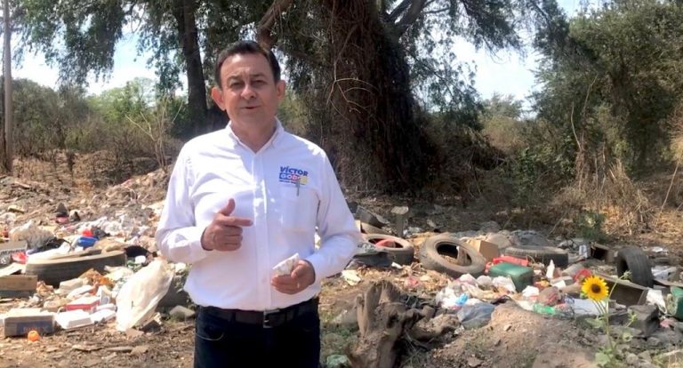 Ve Víctor Godoy urgencia de relleno sanitario en distrito 03