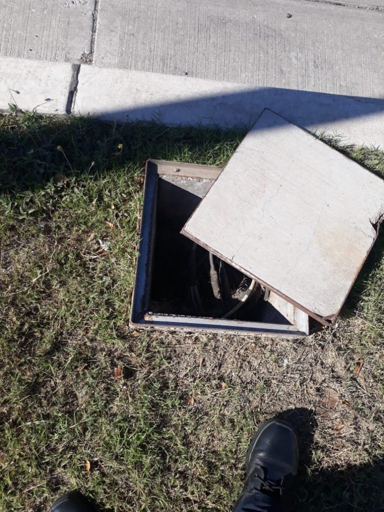 Atribuyen a robo de cableado fallas en LED