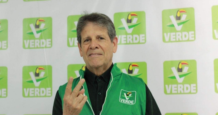 Declina candidato del Verde a favor de Rocha Moya