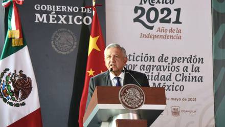 Pide AMLO perdón a China por matanza de 1911