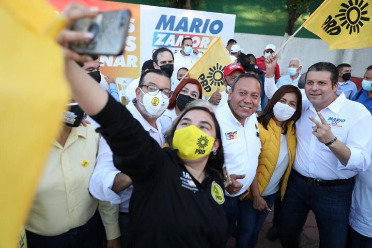 La diputada de Morena, Flora Miranda, se suma a Mario Zamora