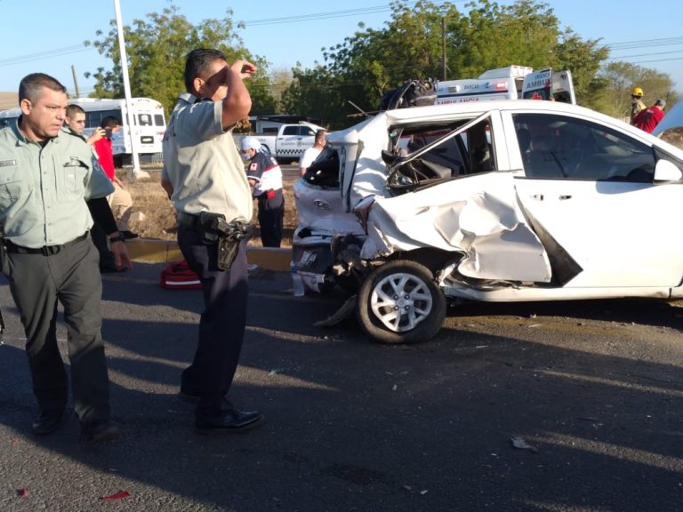 Deja 5 heridos accidente en ‘La Costerita’