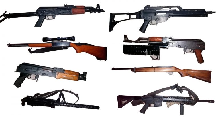 Tras ataque a policías caen 7 y decomisan autos y armas