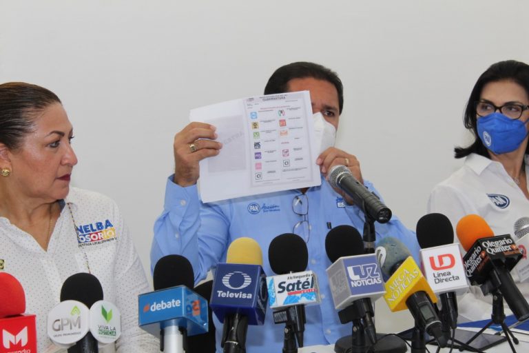 Llama PAN a votar 4 de 4; muestran boleta electoral