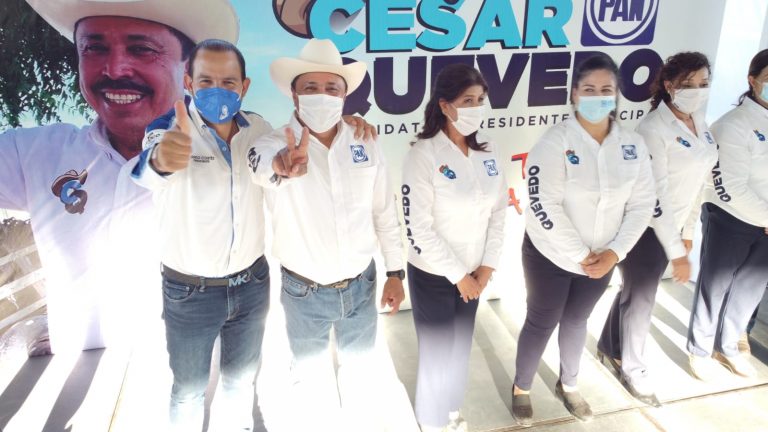 Pide Marko Cortés en Navolato votar por el PAN las 4 de 4