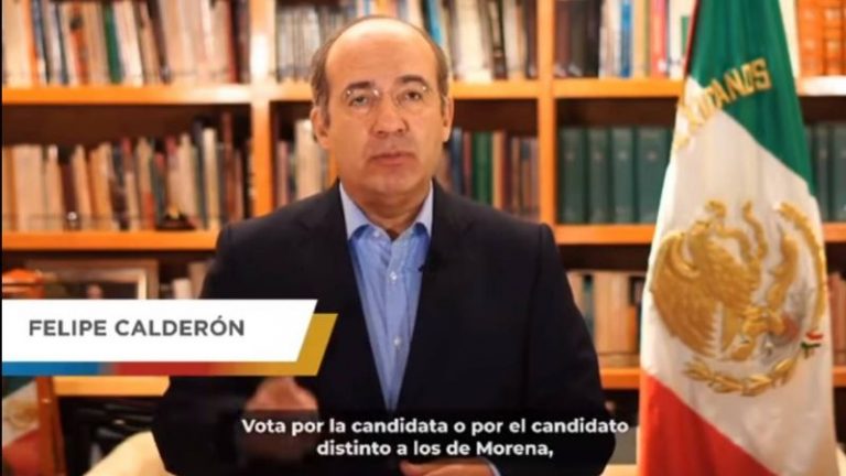 Democracia o dictadura, Calderón sobre elecciones