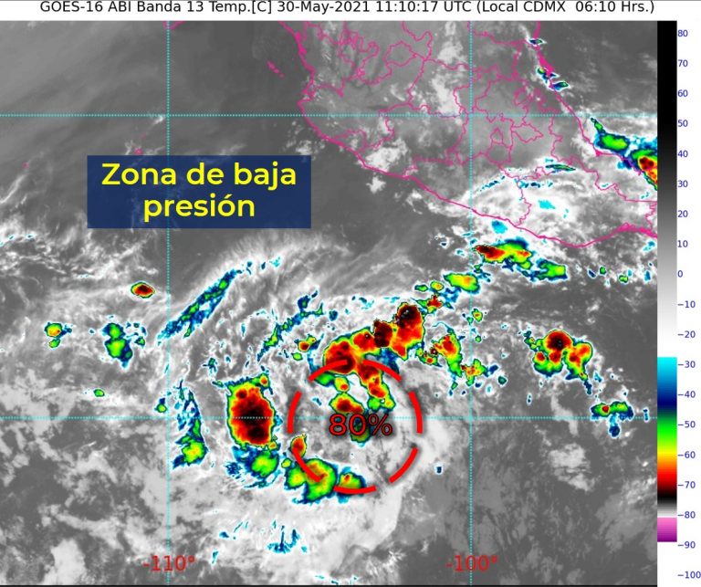 Duplica fuerza potencial ciclón en el Pacífico