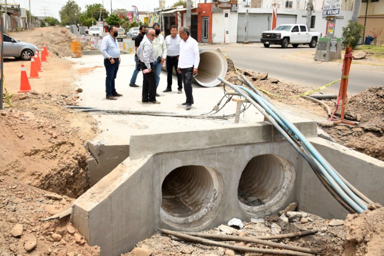 Al 20% drenaje pluvial en el sector La Estancia I