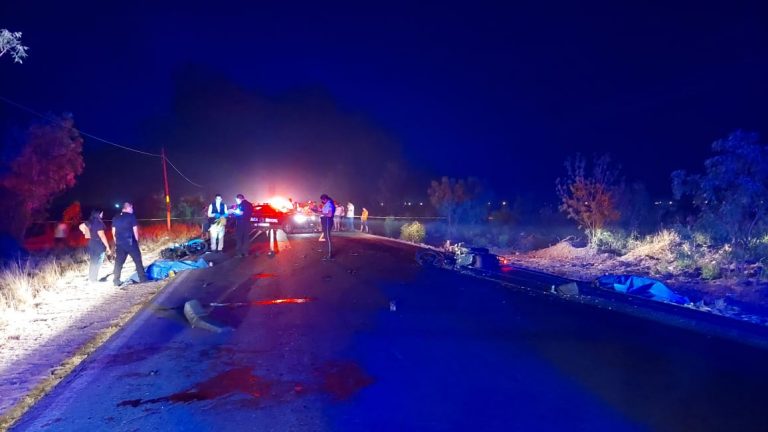 Mueren 2 jóvenes en Balbuena, Navolato tras choque de motos