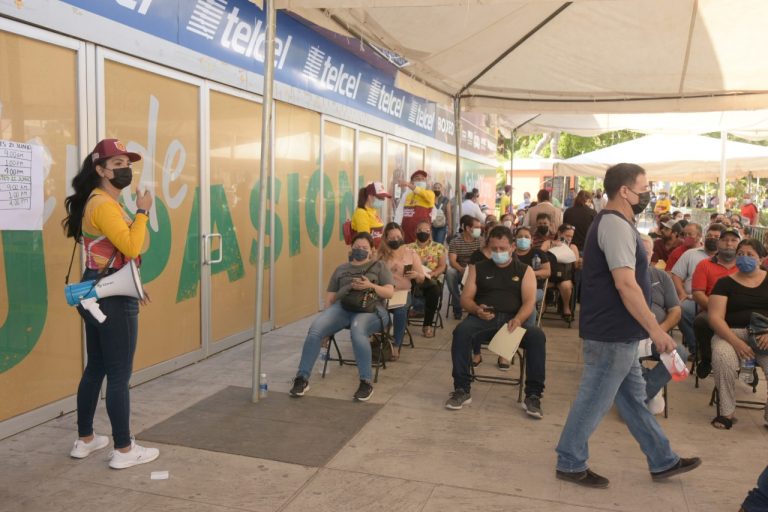 Culmina etapa 1 para los de 40 a 49 años en Culiacán