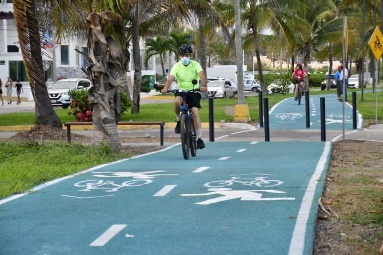 Inauguran ciclovía Sábalo-Cerritos
